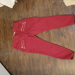 Torrid red jeggings